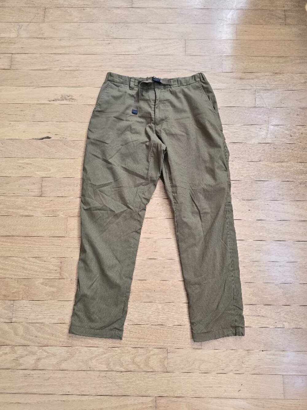 Uniqlo | Khaki Tan Monochrome HEATTECH Warm Lined Outdoor Utility Pants | MENS M